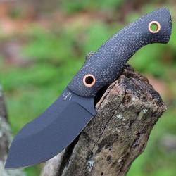 Couteau fixe B&ouml;ker Nessmi Pro Noir 02BO066 D2 G10 outdoor