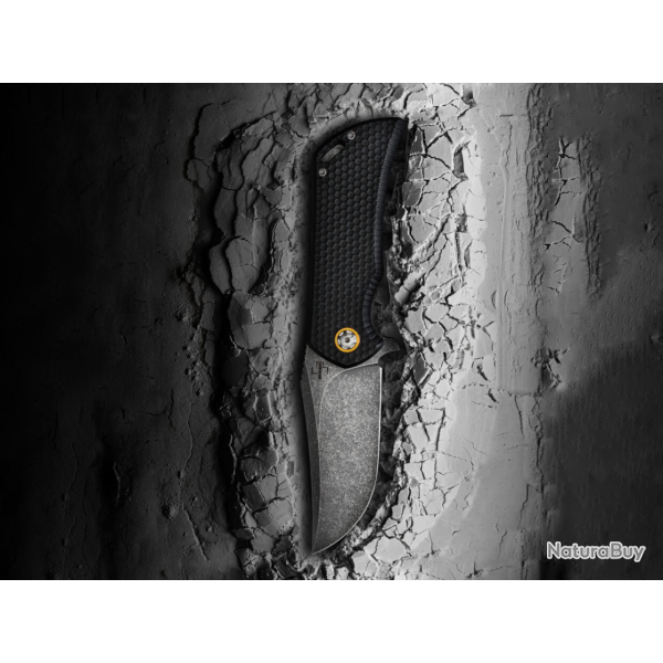 Couteau pliant B�ker Plus Golem 01BO192 lame D2 manche G10