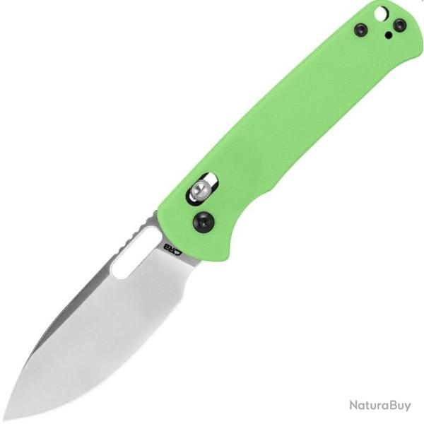 CJRB J1935-GN�-�Couteau pliant Hectare avec lame AR-RPM9 et manche G-10 vert