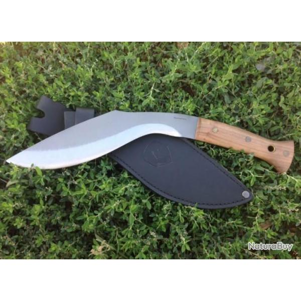 Condor Heavy Duty Kukri - Machette Kukri Robuste pour Bushcraft et Camping