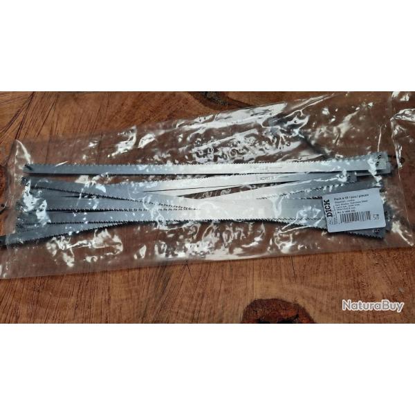 Dick 9100835 Lot de 10x Lame de scie 35 cm TR pour scie Dick 9102835