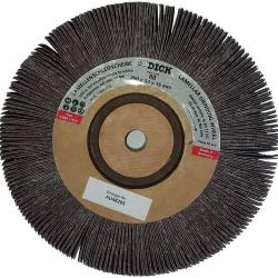 Disque Meule Lamellaire &Eacute;meri DICK K80 - &Oslash;200 x 50 x 16 mm - Pour Aff&ucirc;teuse SM-90