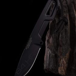 Extrema Ratio Satre Noir S600 04.1000.0222-BLK - Couteau fixe compact 6,8 cm
