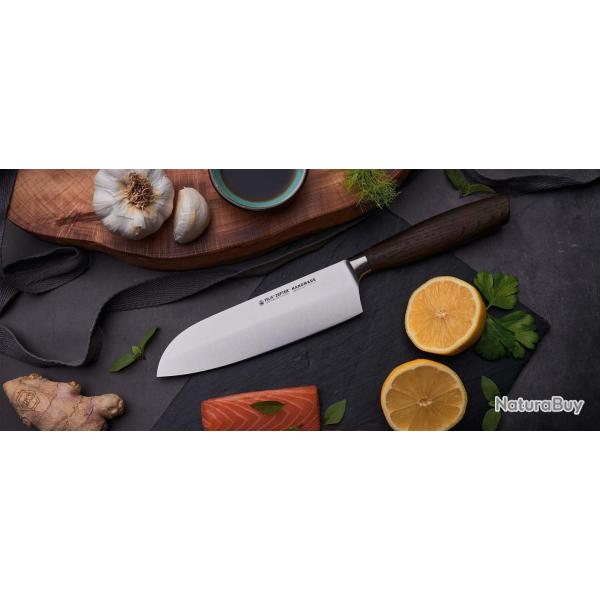 Felix 986003 GB Santoku S Smoked Bois de Ch�ne 16 cm