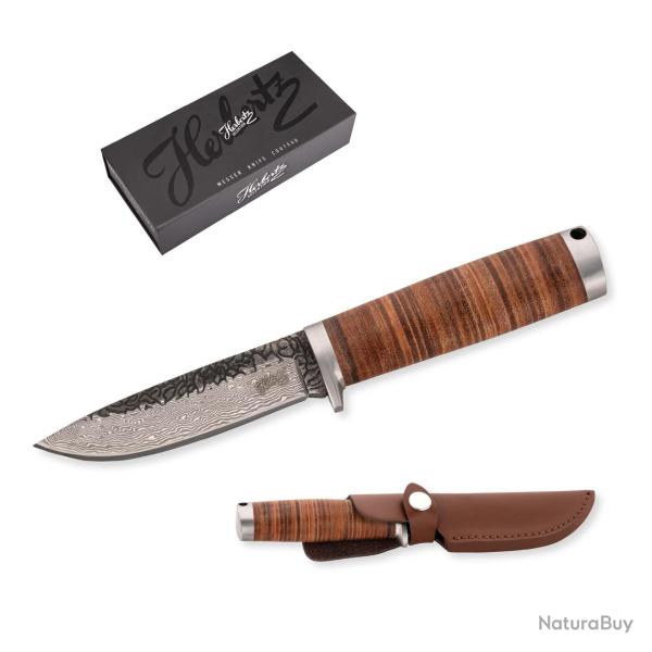 Herbertz 53042 Couteau De Ceinture Damas 10.9cm