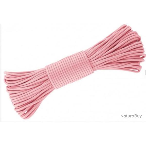 Max Knives PARA30 PHR - Corde 20m Rose phosphorescent