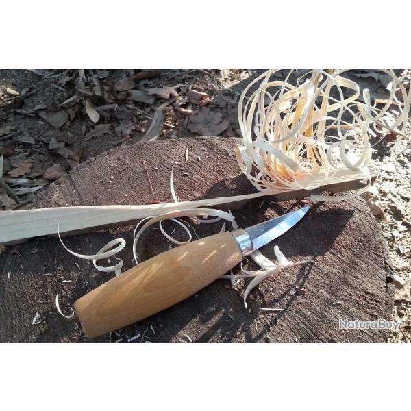 Morakniv 120 C - Couteau de sculpture bois haute pr�cision