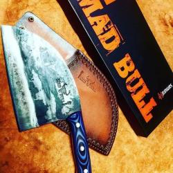 Samura SMB-0040 Mad Bull Chopper 17,5 cm - Hachoir Japonais Professionnel en Acier AUS-8