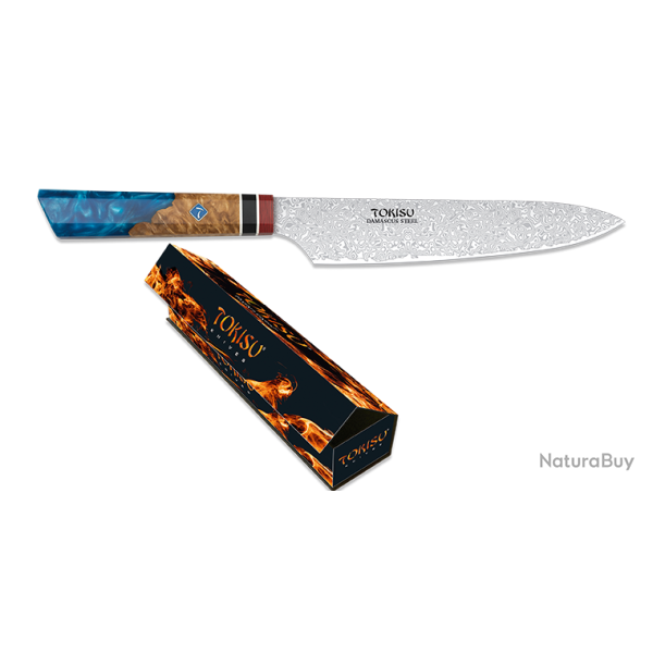 Tokisu 17457 Staypak Small Gyuto Damas