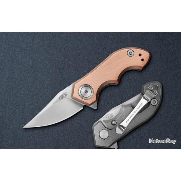 Zero Tolerance 0022CU - dition Spciale Cuivre & Titane - Lame CPM 20CV