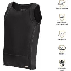 Gilet pare balle FEMME "Tank Top" NIJ-IIIA MC-ARMOR Miguel Caballero Noir (NEUF) Prix boutique: 950�