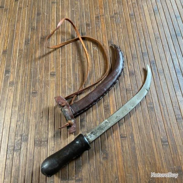 INT�RESSANTE ROBUSTE ARME GRIFFE D'AFRIQUE ARME BLANCHE �THIOPIE