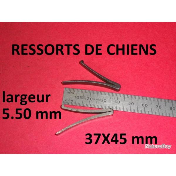 paire ressorts de chiens fusil 37x45mm juxtapos� hammerless etc.- VENDU PAR JEPERCUTE (SZA877)