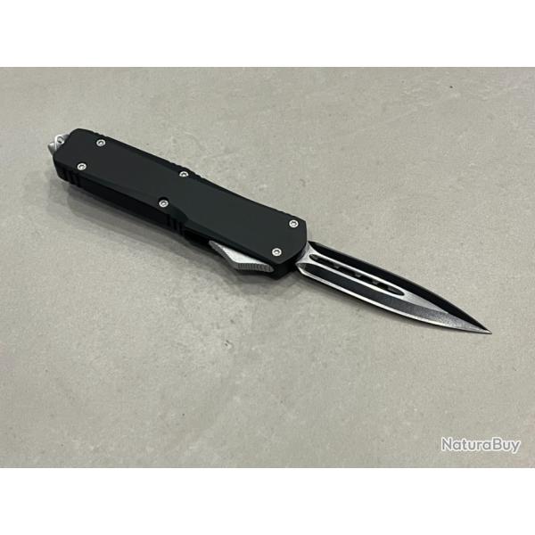 Couteau automatique OTF double tranchant