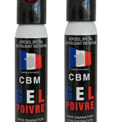 Pack de 2 BOMBES RED PEPPER CAPOT 1/4 DE TOUR 25ML