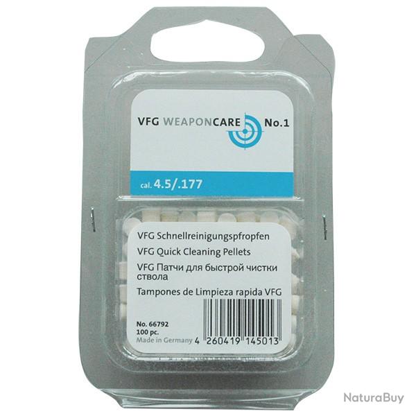 Tampons de nettoyage VFG pour armes cal.4,5 par 100