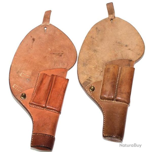 Etui pistolet BROWNING 1903 HUSQVARNA 1907 Sudois . Prix pour deux pices