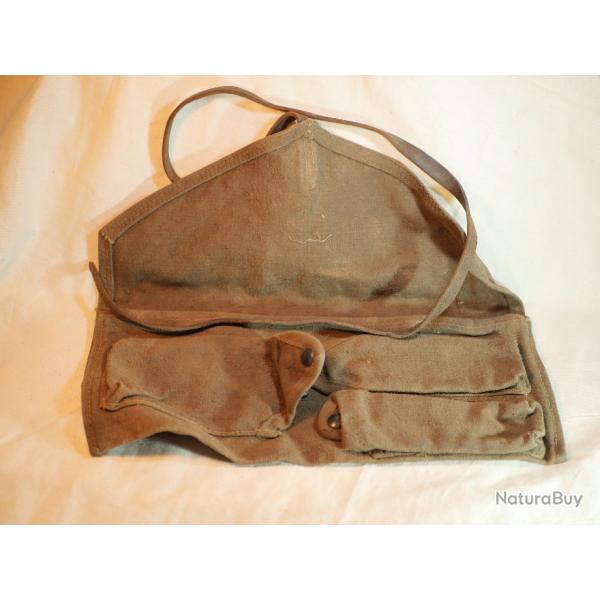 ARM�E FRAN�AISE  - sacoche arm�e fran�aise entretien arme AA52 12,7 ou autre � d�terminer ref 1