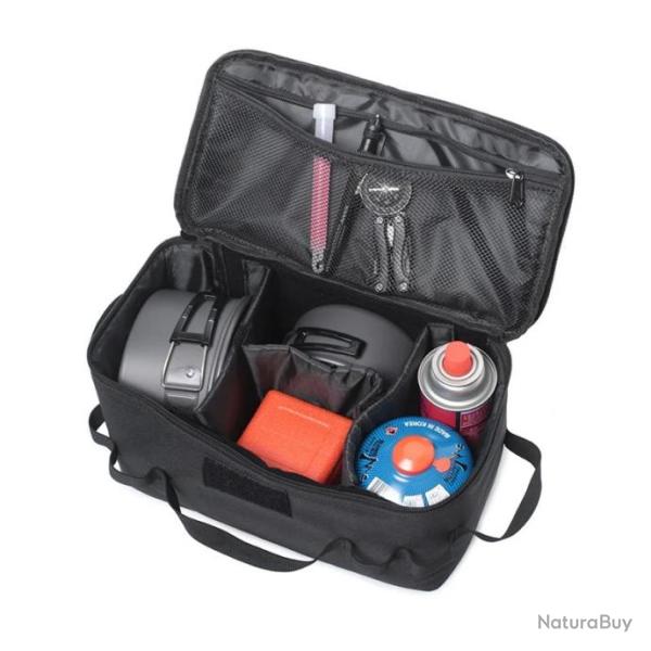 Sac Rangement Multifonctions Grande Capacit� Divers Ustensiles Camping Pique-Nique Outils P�che Chas