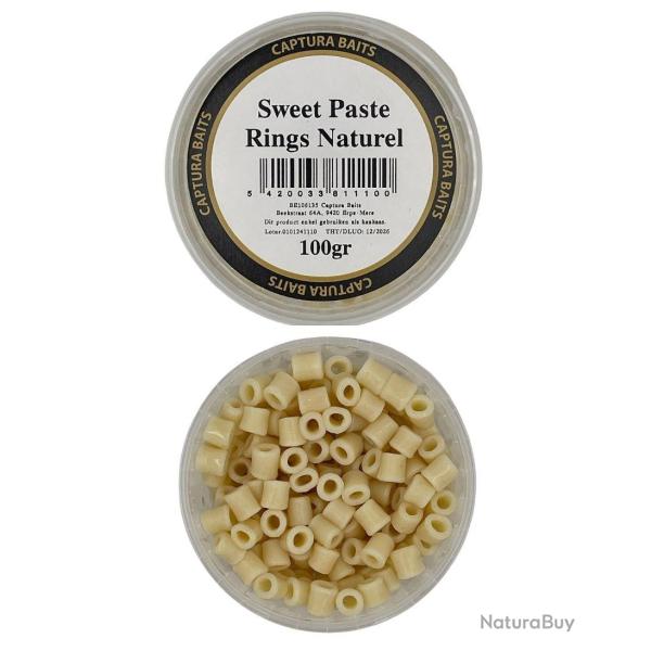 CAPTURA SWEET PASTE RINGS NATUREL 100GR CAPTURA