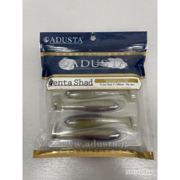 !! LEURRE ADUSTA PENTA SHAD 4'� COL AYU