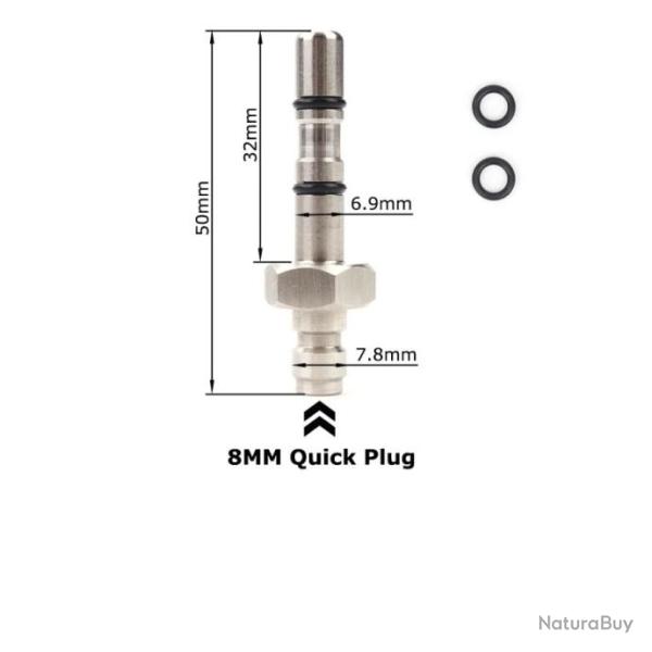 Embout de remplissage PCP pour Snowpeak PP700 et PP750