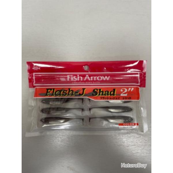 !! LEURRE FISH ARROW FLASH-J SHAD 2'� COL WAKASAGI SILVER