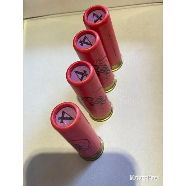 4 belles cartouches anciennes carton