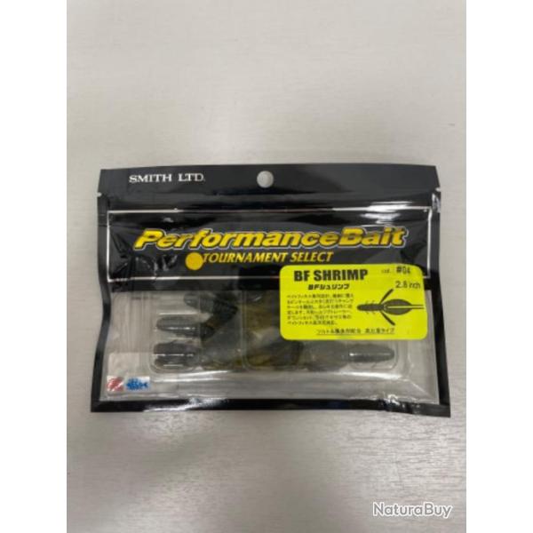 !! LEURRE SMITH PERFORMANCE BAIT BF SHRIMP 2.8'� COL#04