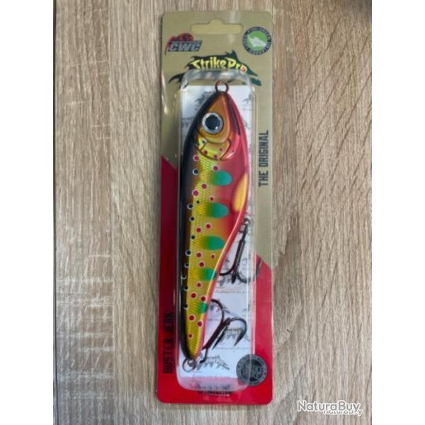 Leurre dur Buster jerk CWC fire trout exclusif 15cm