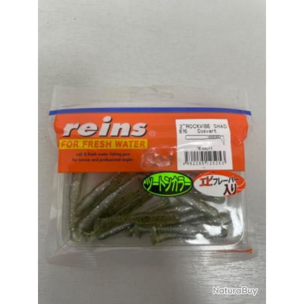 !! LEURRE REINS ROCKVIBE 2'� COL DOSVERT