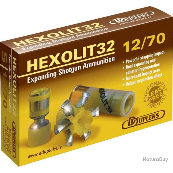 1 BOITE Cartouches Dupleks Hexolit 32 cal.12/70 10 boites