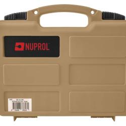 Mallette pour arme de poing tan - Nuprol Mallette pour arme de poing