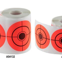 Pastilles autocollantes orange diam. 50 ou 75 mm Diam&egrave;tre 75 mm