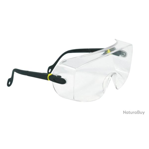 Sur-lunettes � branches r�glables et verres anti-rayures Singer Safety
