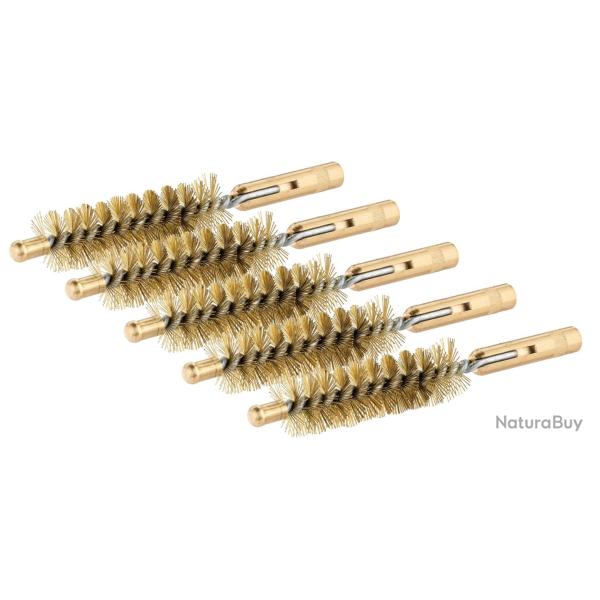 Lot de 3 brosses laiton embout femelle Cal. 50