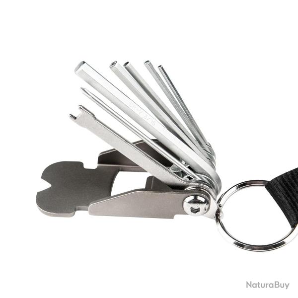 Dye Flex Multi-Tool cl�s Allen US DYE CLEF MULTI OUTIL AVEC LANIERE