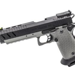R&eacute;plique GBB gaz Vorsk CS Hi-Capa Vengeance Grey / Noir 1,0J
