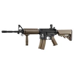 R&eacute;plique AEG LT-04 GEN2 M4 RIS pack complet 1j Dual Ton Version 2 Tan/Beige