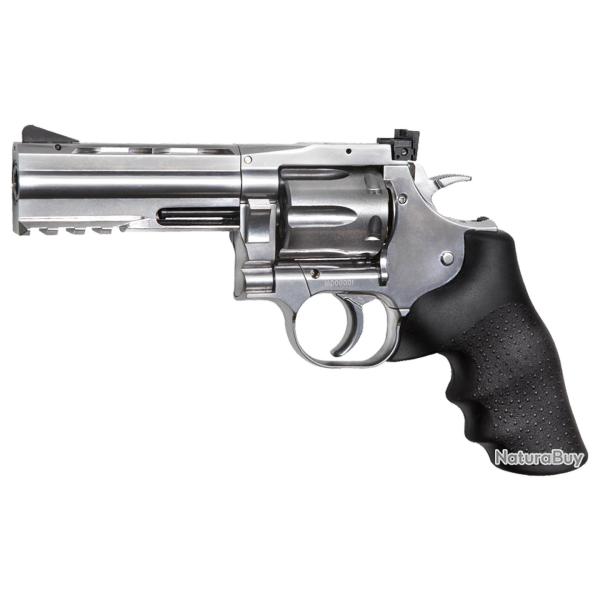 R�plique airsoft revolver Dan wesson 715 CO2 silver 4 Pouces - ASG