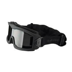 Masque s&eacute;rie AERO Thermal noir smoke Verre fum&eacute;