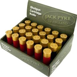 Pack de 24 couteaux cartouches Jack Pyke Présentoir 24 couteaux