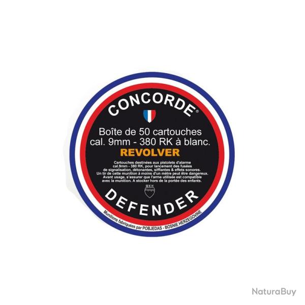 Bo�te de 50 cartouches 9 mm � blanc RK 50 cart