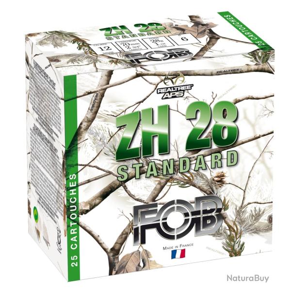 Cartouches Fob ZH 28 Acier Standard - Cal. 12/70 ZH28 STAND N� 7A