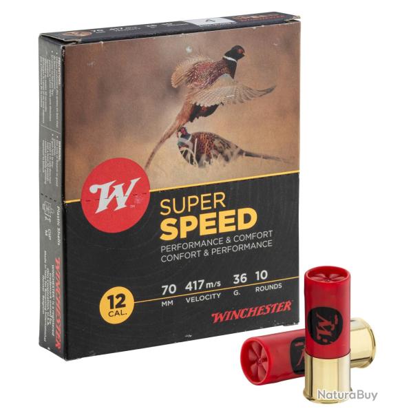 Cartouches Winchester Super Speed G2 - Cal. 12/70 SPEED, culot de 20, N�0