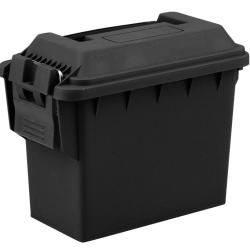 Caisse munition polym&egrave;re noir 17.5X9X13.5 cm Noir
