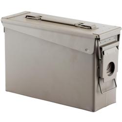 Caisse munition M&eacute;tal cal.30 27X13X18 cm Noir