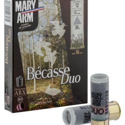 Cartouches Mary Arm B&eacute;casse DUO 36g- Cal. 12/70 B&eacute;casse Duo
