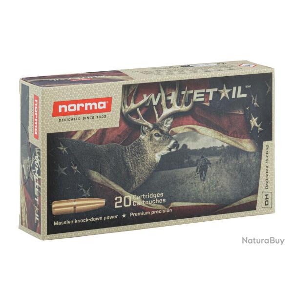 Cartouches de chasse Norma Whitetail 308 Winchester - Bo�te de 20 308 Winchester Whitetail 180gr