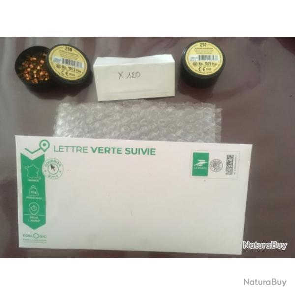 Amorces cannel�es mod�le RWS 1075 PLUS en sachet de 30